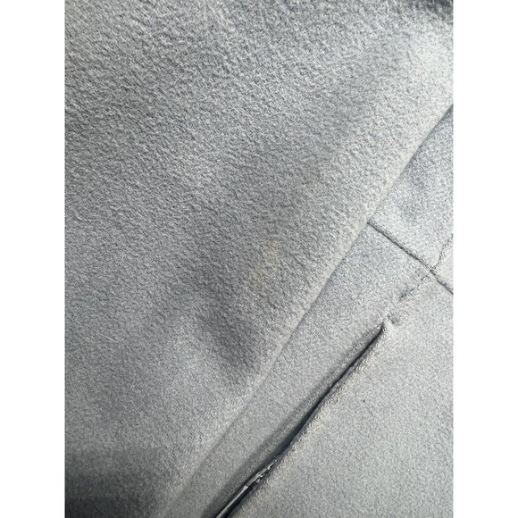 Eileen Fisher Light Blue Mandarin Collar WooL Blend Button Jacket size Medium - Picture 7 of 14